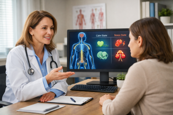 Environmental safety signaling supporting nervous system regulation balance