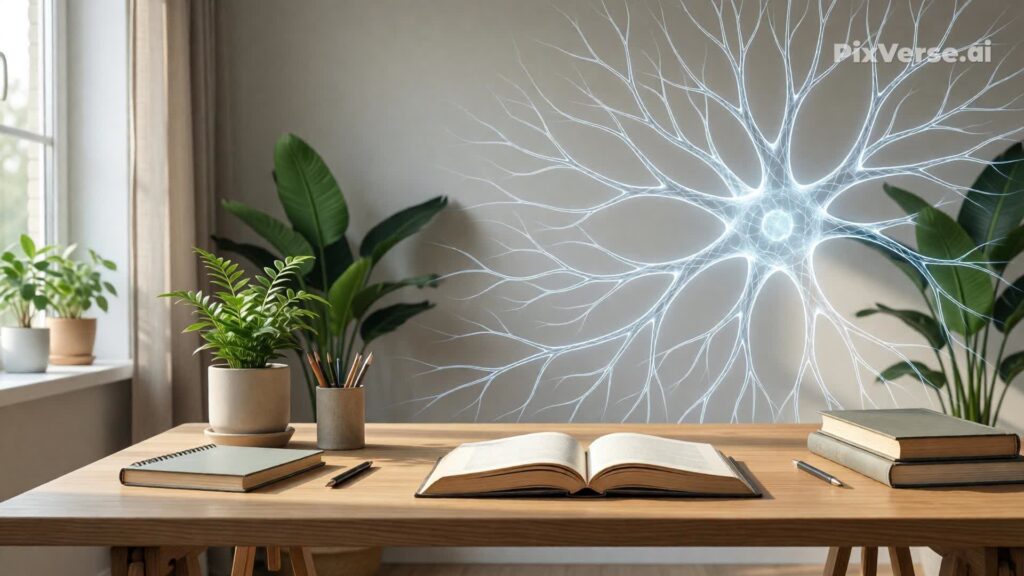 Structured Nerve Healing Education Platform Hero Image Structured nerve healing education platform hero illustration showing learning and recovery systems