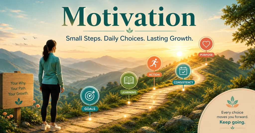 Motivation and Lasting Change Motivation and lasting change educational hero image