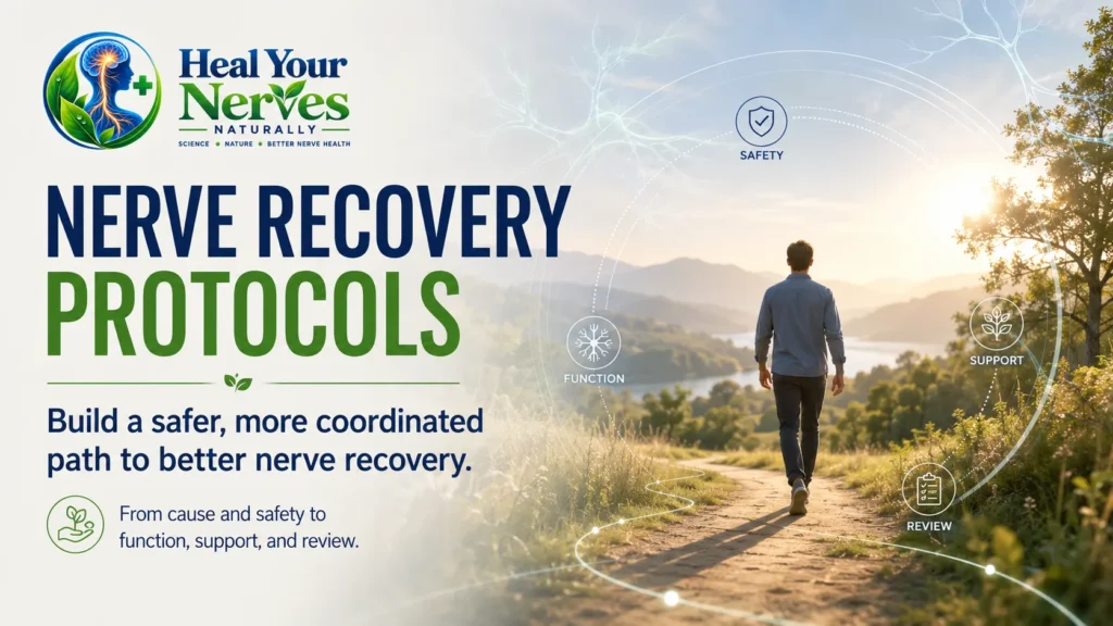Nerve Recovery Protocols comparison between disconnected recovery actions and a coordinated cause safety function support daily life and review framework