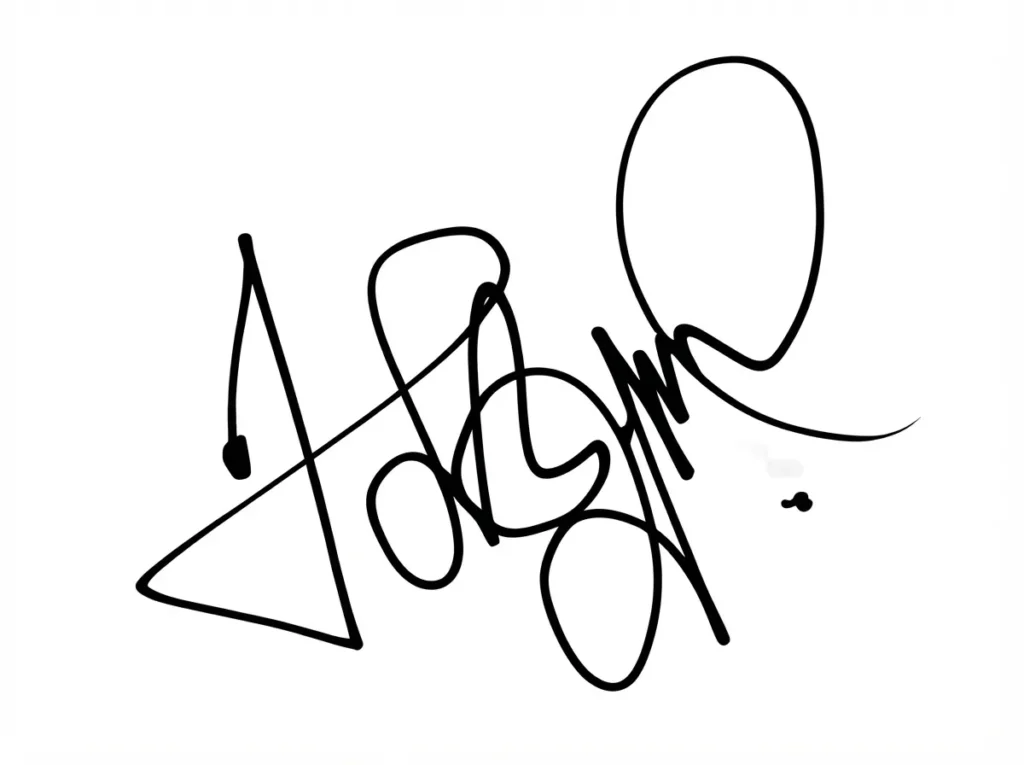 founder signature